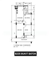 Blk 235 Gombak Gardens (Bukit Batok), HDB 3 Rooms #637363231